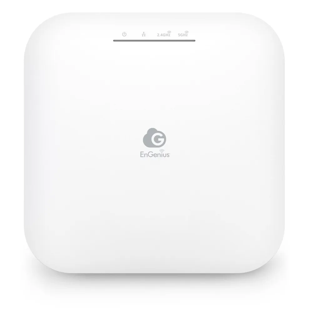 Wewnętrzny Access Point WiFi6 802.11ax, 1GbE, zarządzalny, EnGenius Cloud
