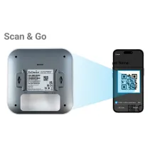 Wewnętrzny Access Point WiFi6 802.11ax, 1GbE, zarządzalny, EnGenius Cloud