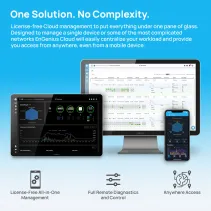 Wewnętrzny Access Point WiFi 6 802.11ax, 2.5GbE, zarządzalny, EnGenius Cloud