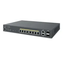 Switch zarządzalny 8x RJ45 Gigabit PoE+130W, 2x Uplink, EnGenius Cloud
