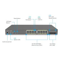 Switch zarządzalny 24x RJ45 Gigabit PoE+240W, 4x SFP+, EnGenius Cloud