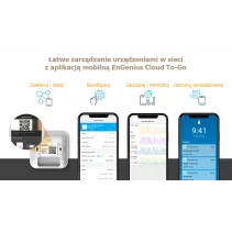 Wewnętrzny Access Point WiFi 7 802.11be, 10GbE, zarządzalny, EnGenius Cloud