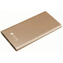 Techly 020874 Złoty Power Bank 5000mAh 2x USB-A 5V 2.1A