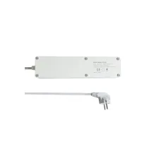 Smart listwa zasilająca 3 porty Shucko,  4 porty USB