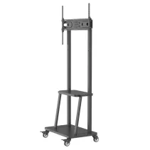 Techly 367850 Wózek do telewizora 32"-70" z półką AV - B2B Netinet