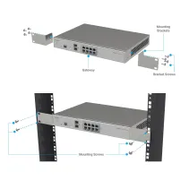 Bramka Security Gateway SD-WAN, 8x 2.5GbE, zarządzana, EnGenius Cloud