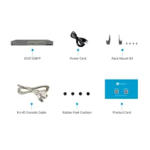 Switch zarządzalny 24x RJ45 Gigabit PoE+ 410W, 4x SFP+, EnGenius Cloud