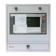 Techly 104882 Szafa na komputer przemysłowy i monitor 22"