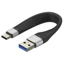 Techly 367911 Kabel USB 3.2 Gen2 Typ-C/A 12cm Płaski FPC