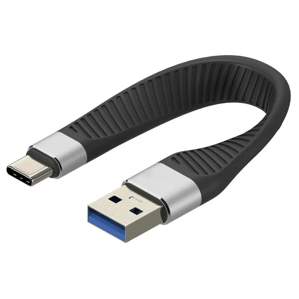 Techly 367911 Kabel USB 3.2 Gen2 Typ-C/A 12cm Płaski FPC
