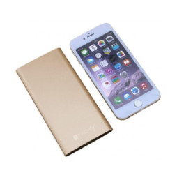 Techly 020874 Złoty Power Bank 5000mAh 2x USB-A 5V 2.1A