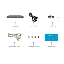 Switch zarządzalny 48x RJ45 Gigabit PoE+, 4x SFP+, EnGenius Cloud