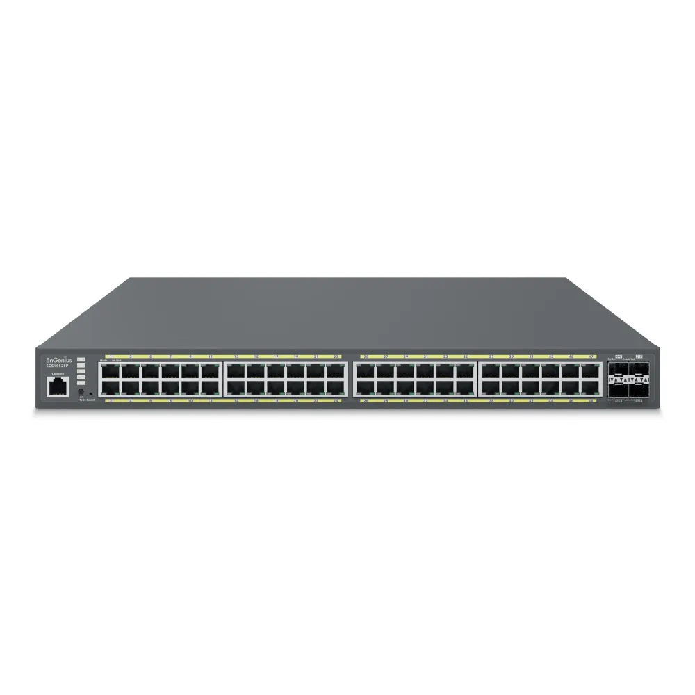 Switch zarządzalny 48x RJ45 Gigabit PoE+, 4x SFP+, EnGenius Cloud