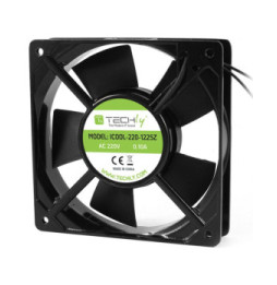 Techly 368604 Wentylator 120x120x25 mm 220V - B2B Netinet
