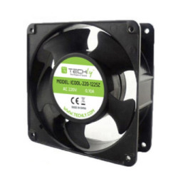 Techly 368604 Wentylator 120x120x25 mm 220V - B2B Netinet