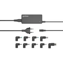 Manhattan 180962 Zasilacz do laptopa 65W 15-20V - B2B Netinet