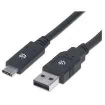 Kabel USB 3.0 USB-A na USB-C 3.2 Gen2 60W M/M 2m