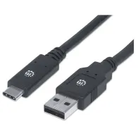 Kabel USB 3.0 USB-A na USB-C 3.2 Gen2 60W M/M 2m