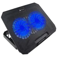 Techly 368734 Podstawka chłodąca pod laptopa 17" regulowana