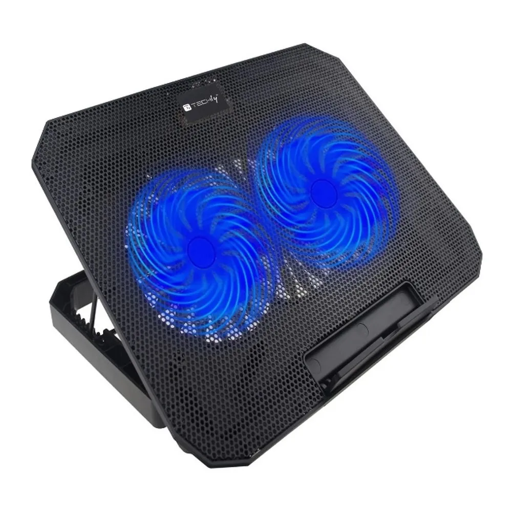Techly 368734 Podstawka chłodąca pod laptopa 17" regulowana