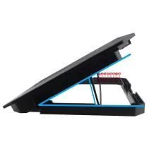 Techly 368734 Podstawka chłodąca pod laptopa 17" regulowana