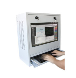 Techly 104882 Szafa na komputer przemysłowy i monitor 22"