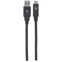 Kabel USB 3.0 USB-A na USB-C 3.2 Gen2 60W M/M 2m