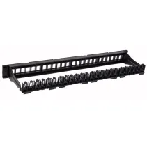 Patch Panel 24p Keystone UTP z 4 wyjmowanymi sekcjami po 6 portów