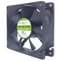 Techly 368611 Wentylator PC 80x80x25 mm 12V DC Molex - B2B Netinet