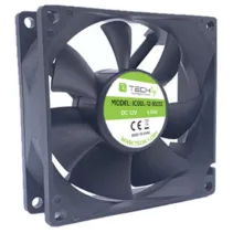Techly 368611 Wentylator PC 80x80x25 mm 12V DC Molex - B2B Netinet