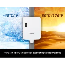 Switch zewnętrzny IP65 5-portowy Gigabit PoE Passthrough