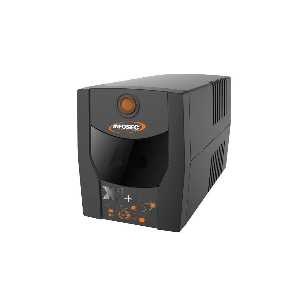 Infosec X1+ 1000VA Zasilacz UPS 500W 2x FR/Schuko - B2B Netinet