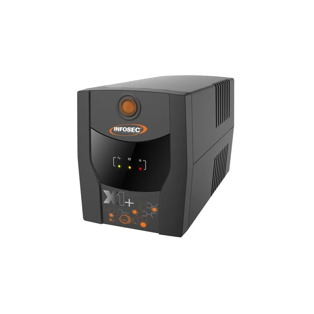 Infosec X1+ 1600VA Zasilacz UPS 900W 4x RF/Schuko - B2B Netinet