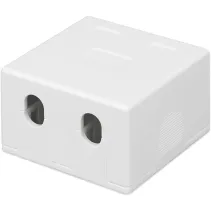 Obudowa natynkowa na 2 moduły Keystone RJ45 lub RJ11/12