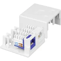 Obudowa natynkowa na 2 moduły Keystone RJ45 lub RJ11/12