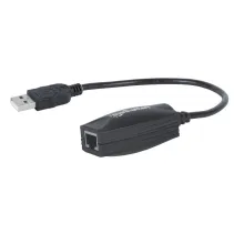 Przedłużacz Extender USB do 60m po kablu sieciowym RJ45