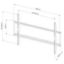Techly 107715 Wieszak TV 42-80" ścienny slim - B2B Netinet