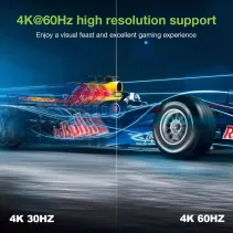 Techly 367171 Switch 3x1 HDMI 4K*60Hz z pilotem - B2B Netinet