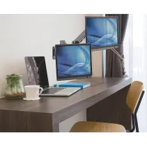 Manhattan 461627 Wieszak 2x LED/LCD 17-32" gazowy - B2B Netinet