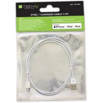 Techly 361995 Kabel USB Apple Lightning MFi 1m - B2B Netinet