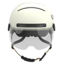 Kask Livall L23 biały 58-62cm z szybką ochronną LED/SOS - B2B Netinet