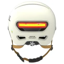 Kask Livall L23 biały 54-58cm z szybką ochronną LED/SOS - B2B Netinet