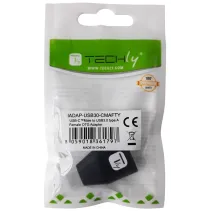 Techly 361797 Adapter USB-C na USB-A OTG MF 5Gbps - B2B Netinet