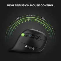 Techly 369205 Pionowa mysz bezprzewodowa 3200dpi - B2B Netinet