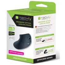 Techly 369205 Pionowa mysz bezprzewodowa 3200dpi - B2B Netinet