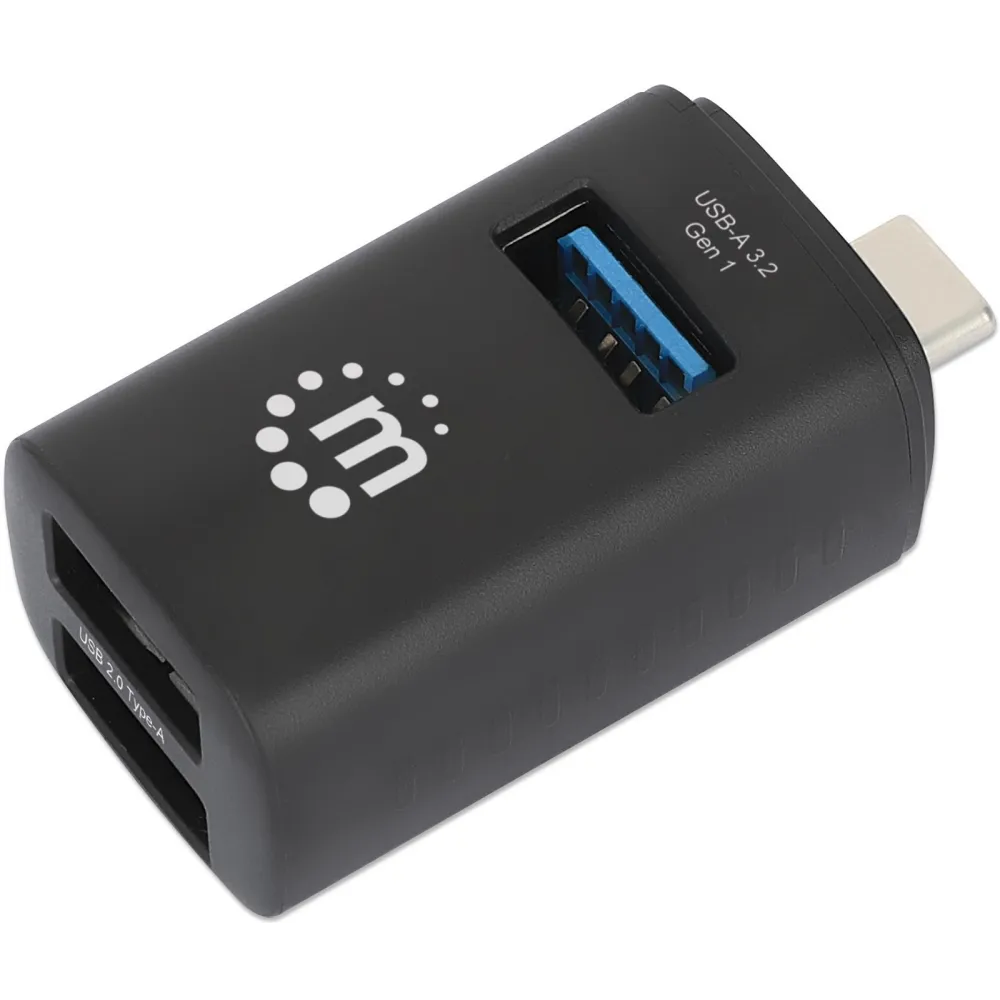 Manhattan 180993 Hub USB 3.2 Gen1 Typ-C na 3 porty USB-A - B2B Netinet