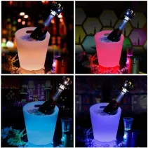 Techly 369007 Świecące wiaderko do lodu LED RGB - B2B Netinet