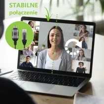 Adapter/kabel sieciowy USB-C na Gigabit Ethernet RJ45 3m