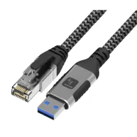 Adapter/kabel sieciowy USB-A na Gigabit Ethernet RJ45 1m