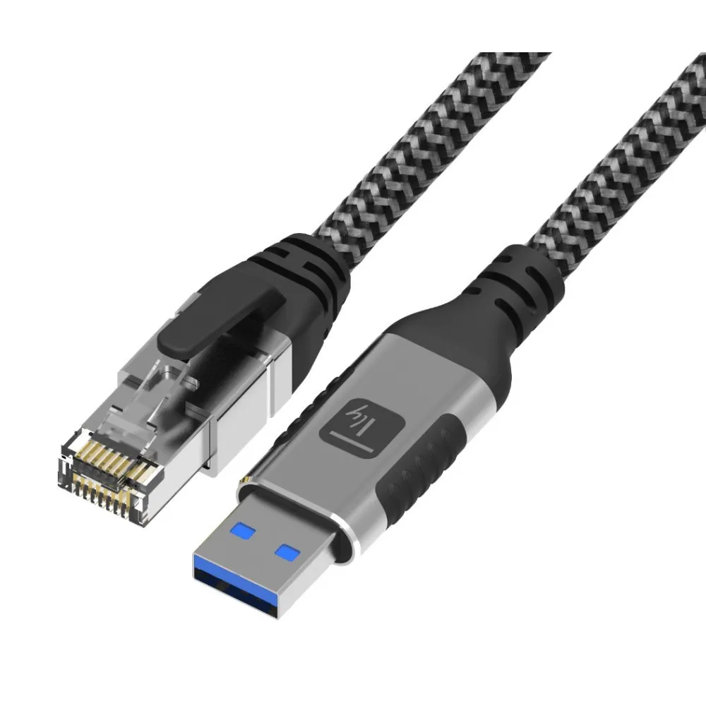 Adapter/kabel sieciowy USB-A na Gigabit Ethernet RJ45 1m
